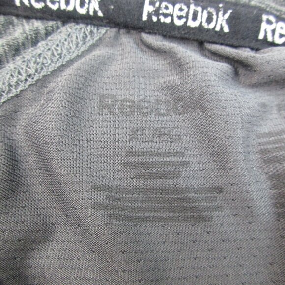 Reebok Active Shirt‎ Mens XL Gray Space Dye Stretch Long Sleeve Slim Performance - Picture 7 of 10